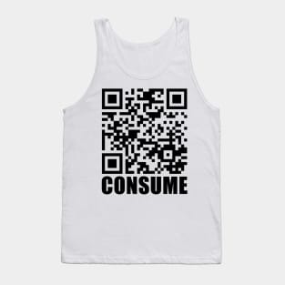 CONSUME - QR Code Tank Top